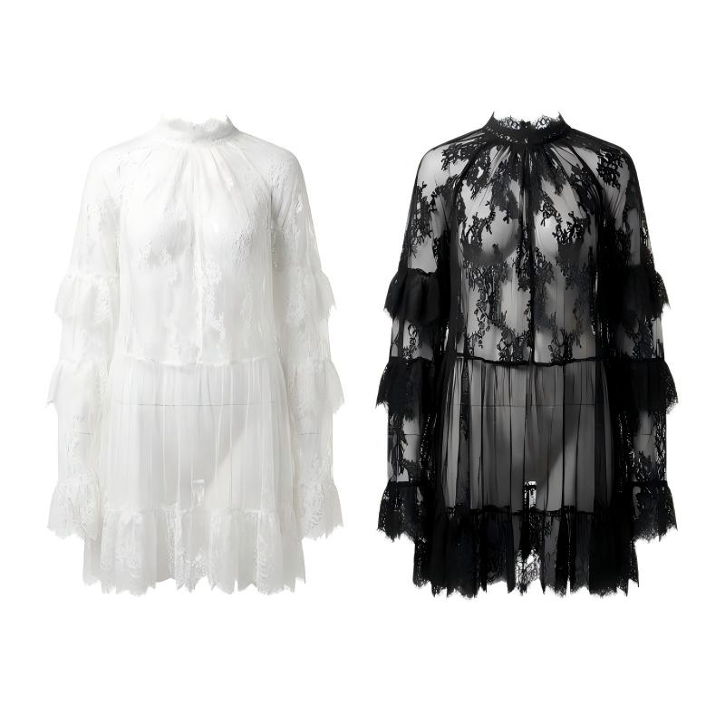 👗 50% RABATT! ✨ Elegantes Spitzenkleid mit Ausschnitten – Feminin & luftig – Perfekt für besondere Anlässe, Sommerpartys oder romantische Abende – zarte Spitze mit modernen Details 🌸