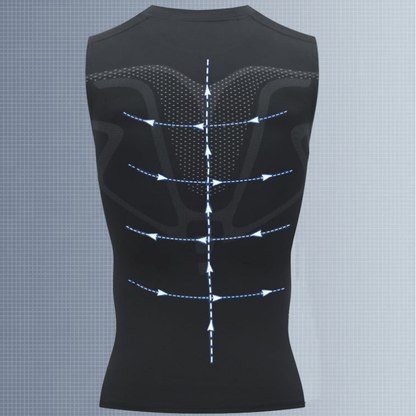 👚 50% RABATT! 🔥 Ionic Shaping ärmelloses Shirt – 2026 Neue Version – Figurformend, atmungsaktiv & perfekt für unter jedem Outfit ✨