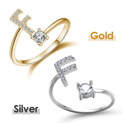 💍 50% RABATT! ✨ Liebes-Initialen-Ring – Personalisierbar, verstellbar & hochwertig verarbeitet – Bedeutungsvolles Geschenk für dich & deine Liebsten ❤️