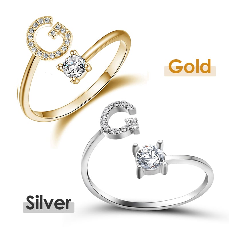 💍 50% RABATT! ✨ Liebes-Initialen-Ring – Personalisierbar, verstellbar & hochwertig verarbeitet – Bedeutungsvolles Geschenk für dich & deine Liebsten ❤️