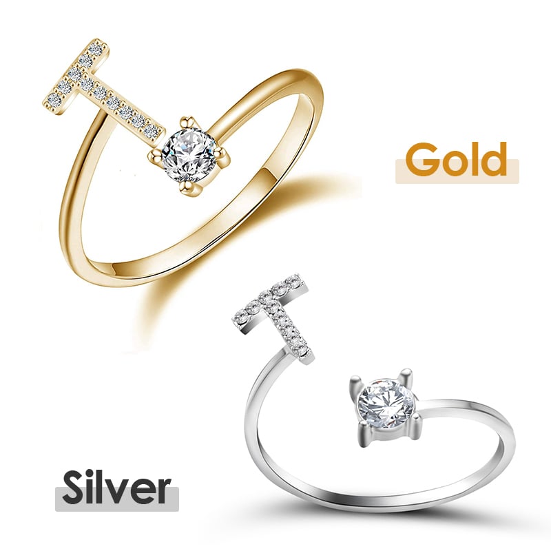 💍 50% RABATT! ✨ Liebes-Initialen-Ring – Personalisierbar, verstellbar & hochwertig verarbeitet – Bedeutungsvolles Geschenk für dich & deine Liebsten ❤️