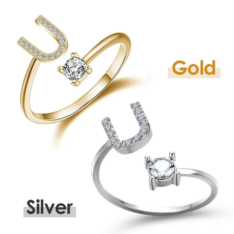 💍 50% RABATT! ✨ Liebes-Initialen-Ring – Personalisierbar, verstellbar & hochwertig verarbeitet – Bedeutungsvolles Geschenk für dich & deine Liebsten ❤️
