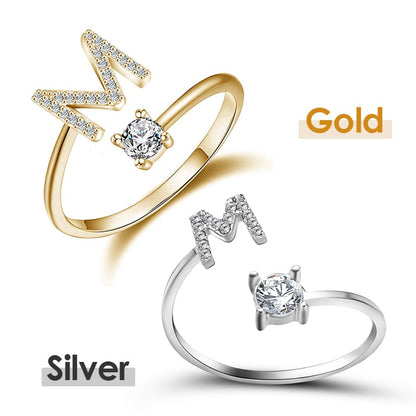 💍 50% RABATT! ✨ Liebes-Initialen-Ring – Personalisierbar, verstellbar & hochwertig verarbeitet – Bedeutungsvolles Geschenk für dich & deine Liebsten ❤️