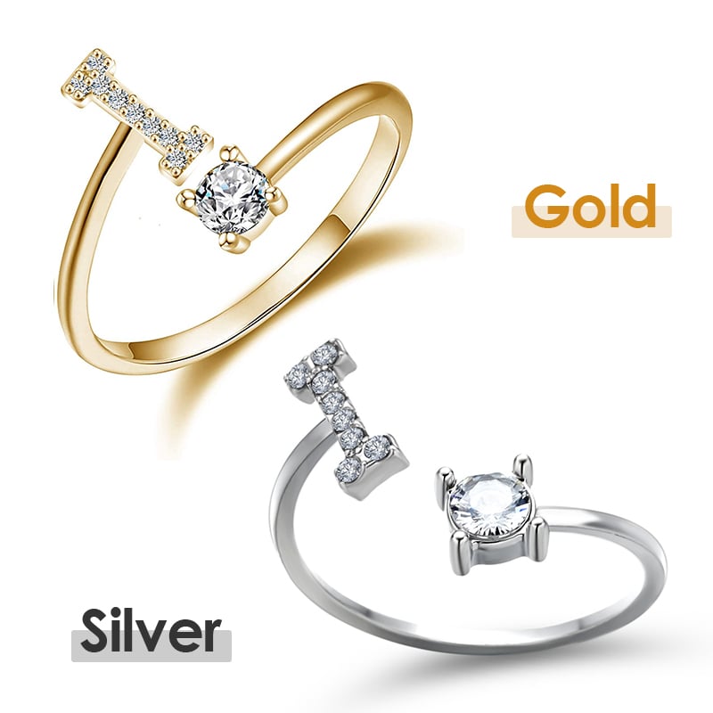 💍 50% RABATT! ✨ Liebes-Initialen-Ring – Personalisierbar, verstellbar & hochwertig verarbeitet – Bedeutungsvolles Geschenk für dich & deine Liebsten ❤️