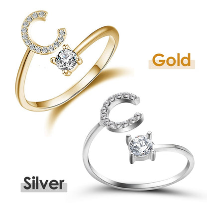 💍 50% RABATT! ✨ Liebes-Initialen-Ring – Personalisierbar, verstellbar & hochwertig verarbeitet – Bedeutungsvolles Geschenk für dich & deine Liebsten ❤️