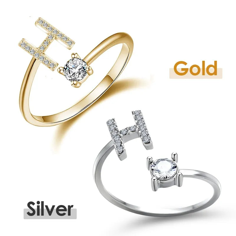 💍 50% RABATT! ✨ Liebes-Initialen-Ring – Personalisierbar, verstellbar & hochwertig verarbeitet – Bedeutungsvolles Geschenk für dich & deine Liebsten ❤️