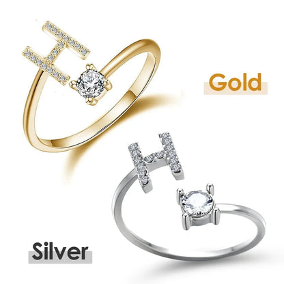 💍 50% RABATT! ✨ Liebes-Initialen-Ring – Personalisierbar, verstellbar & hochwertig verarbeitet – Bedeutungsvolles Geschenk für dich & deine Liebsten ❤️