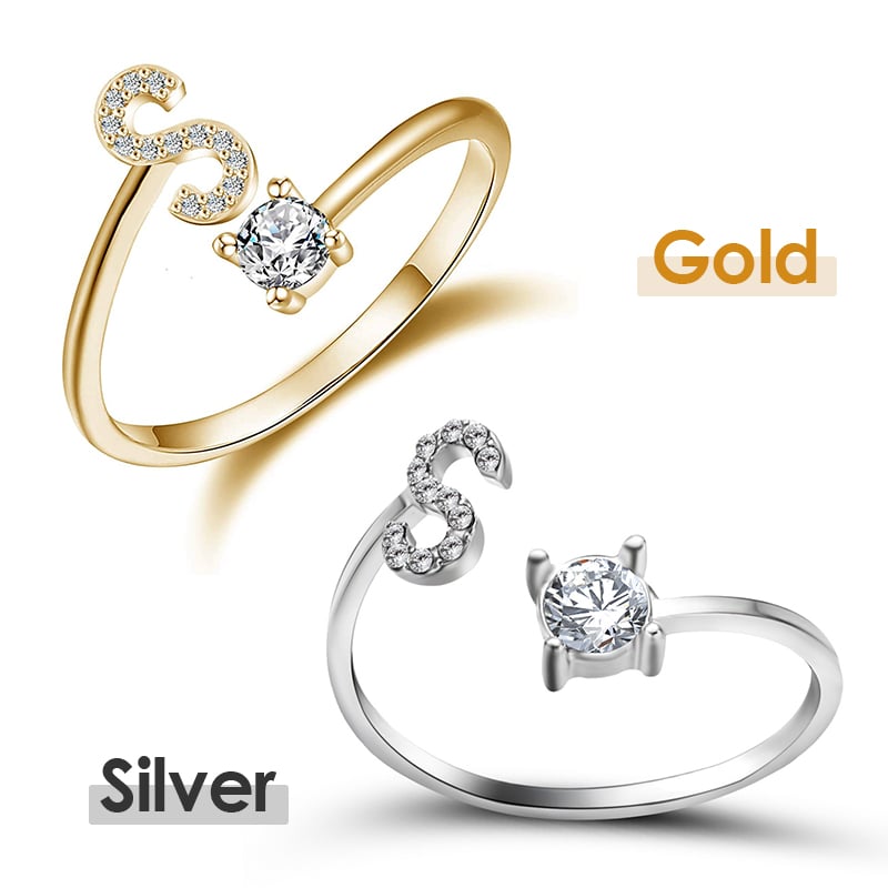 💍 50% RABATT! ✨ Liebes-Initialen-Ring – Personalisierbar, verstellbar & hochwertig verarbeitet – Bedeutungsvolles Geschenk für dich & deine Liebsten ❤️