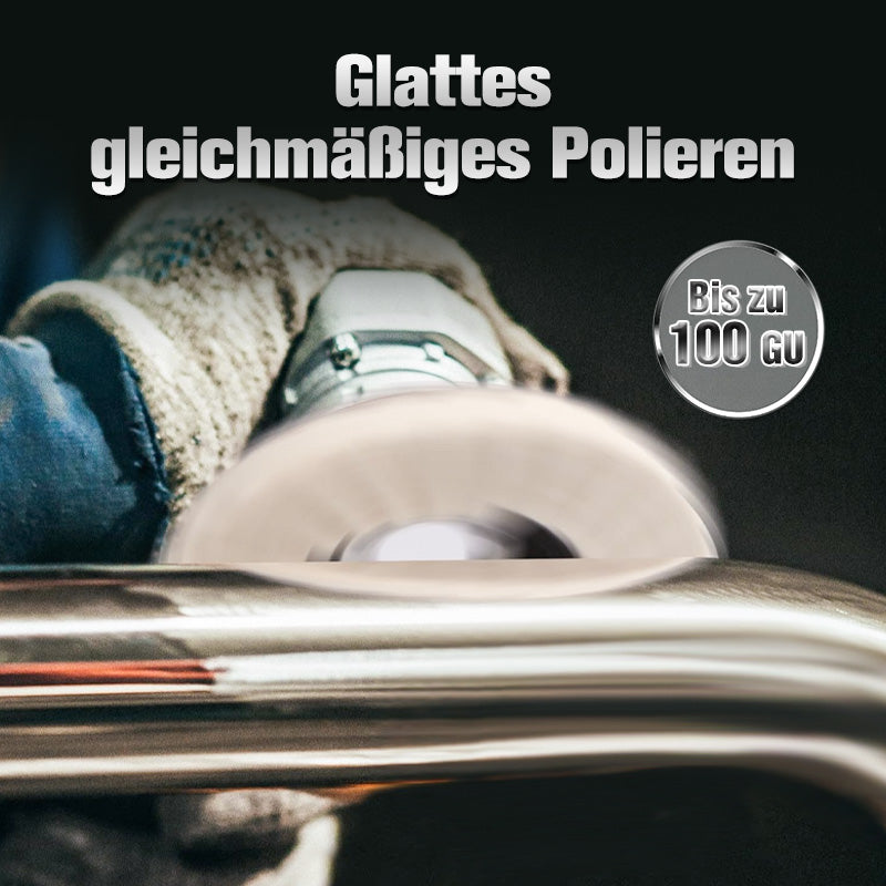 ⚡54 % RABATT !!✨ Wollpolierscheibe für Winkelschleifer – Hochglanz-Spiegelfinish! Langlebig  Vielseitig! 🔧