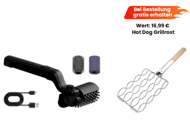 🔥🔥🍖 60% Rabatt  ⚡️Kabelloser elektrischer Grillbürstenreiniger🍔Es gibt derzeit auch günstige Kombi-Angebote💪