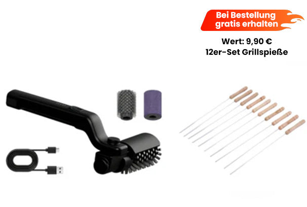 🔥🔥🍖 60% Rabatt  ⚡️Kabelloser elektrischer Grillbürstenreiniger🍔Es gibt derzeit auch günstige Kombi-Angebote💪