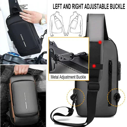🎉HEISSER VERKAUF 49% RABATT🎀Neue Stromlinienförmige Anti-Diebstahl Sling-Tasche