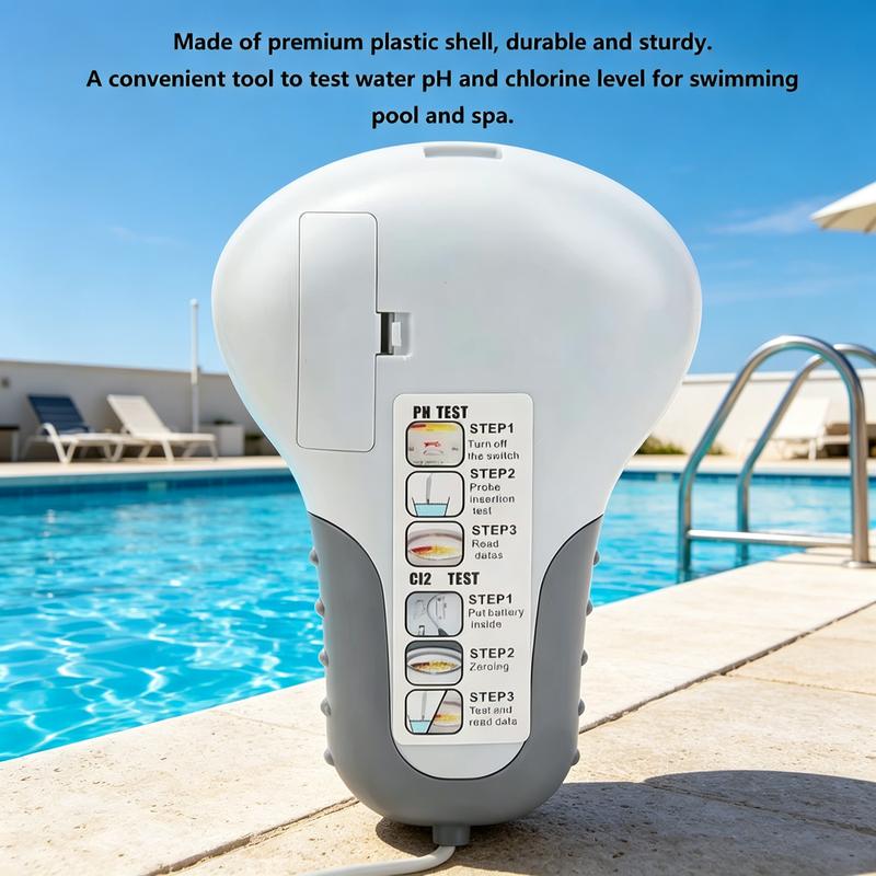 🔬 50% RABATT! 🏊 pH- & Chlormessgerät für Schwimmbäder – Präzise & zuverlässig – Misst pH-Wert & Chlorgehalt – einfach, schnell & ideal für die Wasserpflege 💧✨