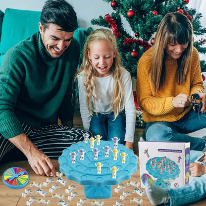 Balance Spaceman – Interaktives Balance-Spielset für Eltern und Kinder mit Würfel und Drehscheibe
