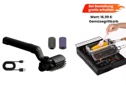 🔥🔥🍖 60% Rabatt  ⚡️Kabelloser elektrischer Grillbürstenreiniger🍔Es gibt derzeit auch günstige Kombi-Angebote💪