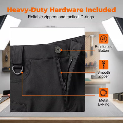 🛠️💪 NUR FÜR KURZE ZEIT: 50% RABATT! Bequeme und strapazierfähige Arbeitshosen – Langlebig, mit vielen Taschen, perfekt für den ganzen Tag ✨