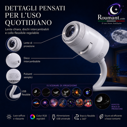📢📢 JETZT 50 % RABATT!! ⏰🌌USB-Lampe mit Sternenhimmel-Projektion – Farbwechsel, dimmbar & tragbar – Perfekt für Kinderzimmer, Schlafzimmer & gemütliche Abende ✨