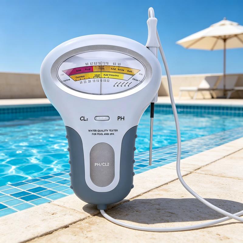 🔬 50% RABATT! 🏊 pH- & Chlormessgerät für Schwimmbäder – Präzise & zuverlässig – Misst pH-Wert & Chlorgehalt – einfach, schnell & ideal für die Wasserpflege 💧✨