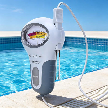 🔬 50% RABATT! 🏊 pH- & Chlormessgerät für Schwimmbäder – Präzise & zuverlässig – Misst pH-Wert & Chlorgehalt – einfach, schnell & ideal für die Wasserpflege 💧✨