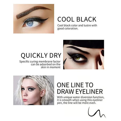 📢📢50 % RABATT!! ⏰ 24 Stunden lang anhaltender, wasserfester Farb-Eyeliner – 14 Farben, Perlmutt- und Matt-Finish, einfach anzuwenden 🎨
