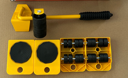 🪑 50% RABATT! 🔥 Möbelheber-Transportroller-Set – 4 Rollen mit Hartgummi & Anti-Rutsch-Oberfläche – Bewegt schwere Möbel mühelos, schont Böden – ideal für Umzug, Renovierung oder Neugestaltung 🛋️