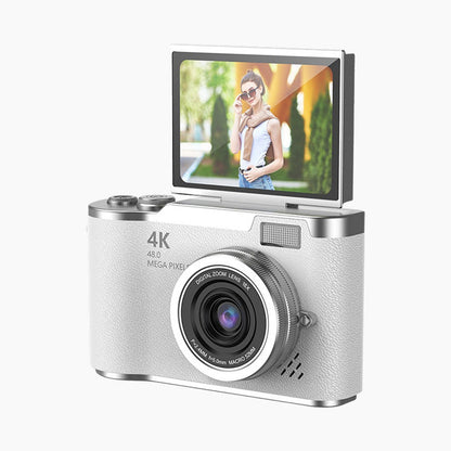 📸 50% RABATT! 🎥 4K HD Flip-Screen Digitalkamera – Autofokus, 16X Digitalzoom & Perfekt für Vlogs & Fotografie ✨
