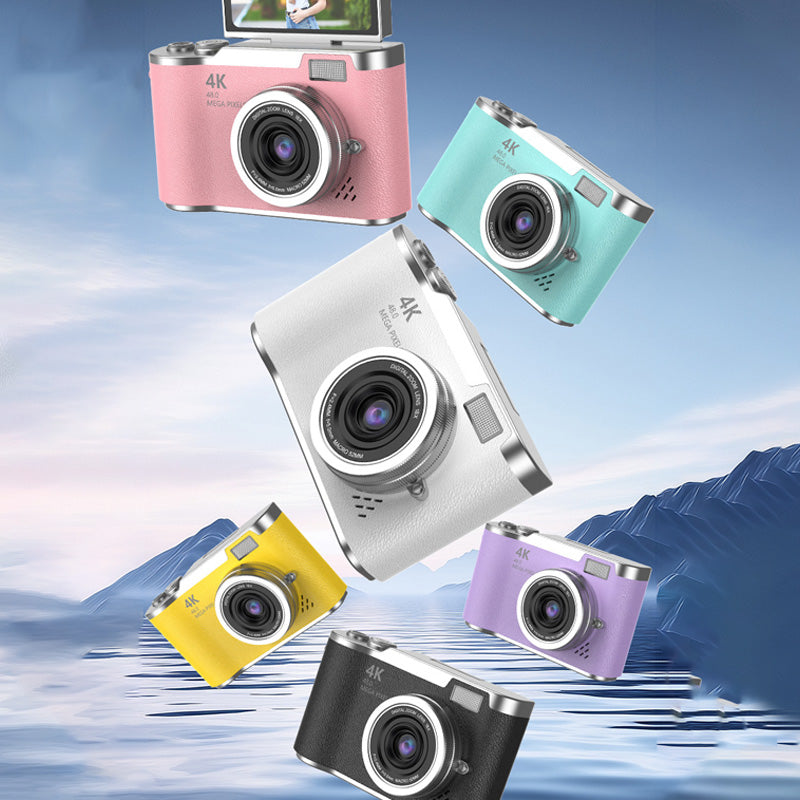 📸 50% RABATT! 🎥 4K HD Flip-Screen Digitalkamera – Autofokus, 16X Digitalzoom & Perfekt für Vlogs & Fotografie ✨