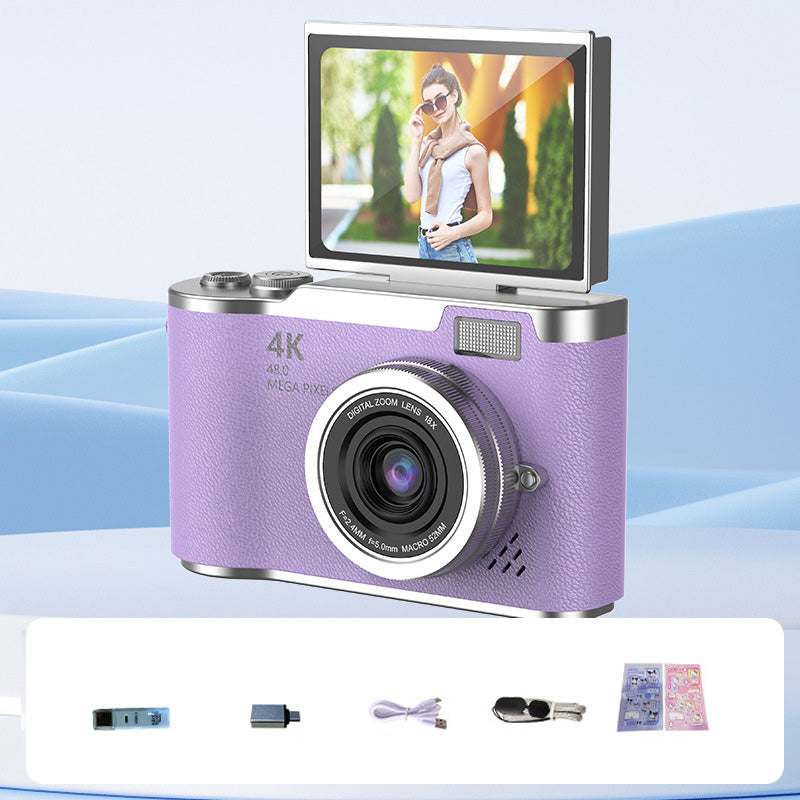 📸 50% RABATT! 🎥 4K HD Flip-Screen Digitalkamera – Autofokus, 16X Digitalzoom & Perfekt für Vlogs & Fotografie ✨