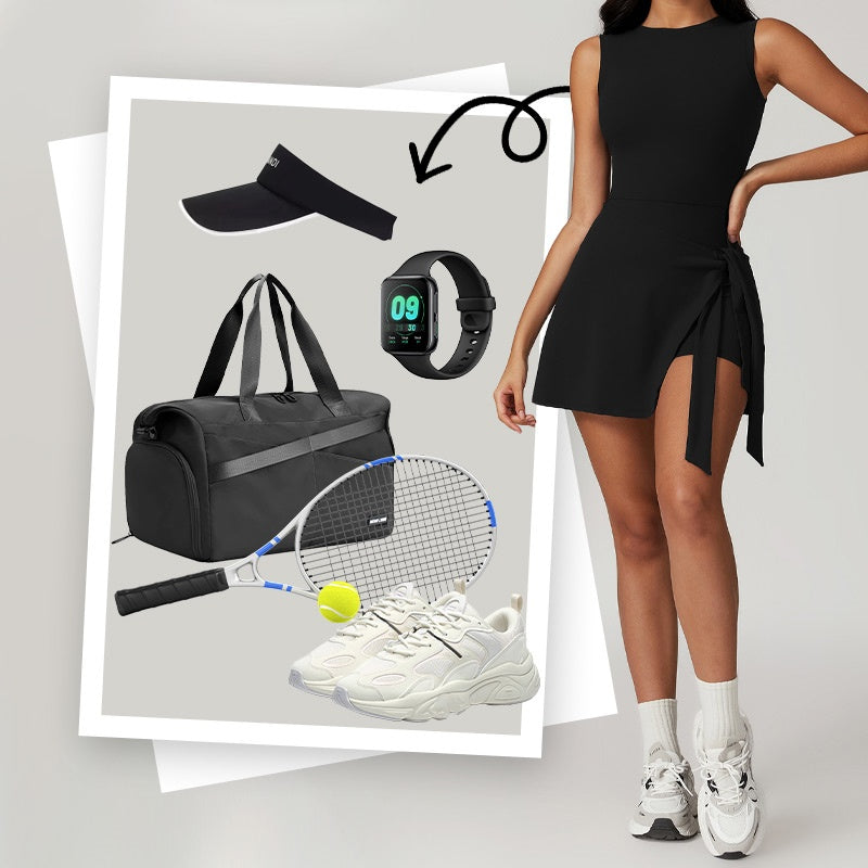 🔥 60% RABATT ! ✨ Damen Sport-Overall mit Knoten – Ärmellos, Atmungsaktiv & Figurbetont 💃