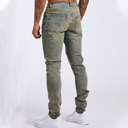 Herrenjeans mit hoher Dehnbarkeit
