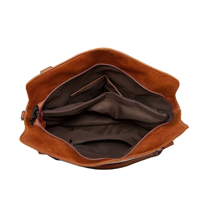 Kunstleder-Shopper, modische Damen-Schultertasche mit Reißverschluss, trendiges Geldbörsen-Set