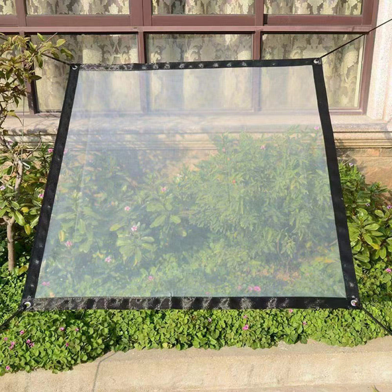 🛡️ LIMITIERT: 50% RABATT! 🔥 Hochbelastbare Transparente Plane – Wasserdicht, Isolierend & UV-Beständig mit Aluminium-Ösen ⛈️