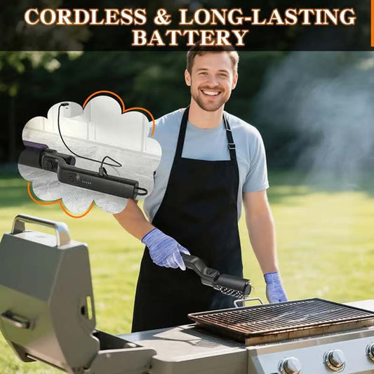 🔥🔥🍖 60% Rabatt  ⚡️Kabelloser elektrischer Grillbürstenreiniger🍔Es gibt derzeit auch günstige Kombi-Angebote💪