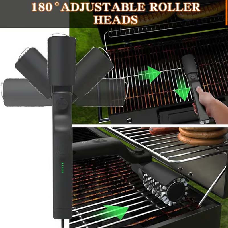 🔥🔥🍖 60% Rabatt  ⚡️Kabelloser elektrischer Grillbürstenreiniger🍔Es gibt derzeit auch günstige Kombi-Angebote💪