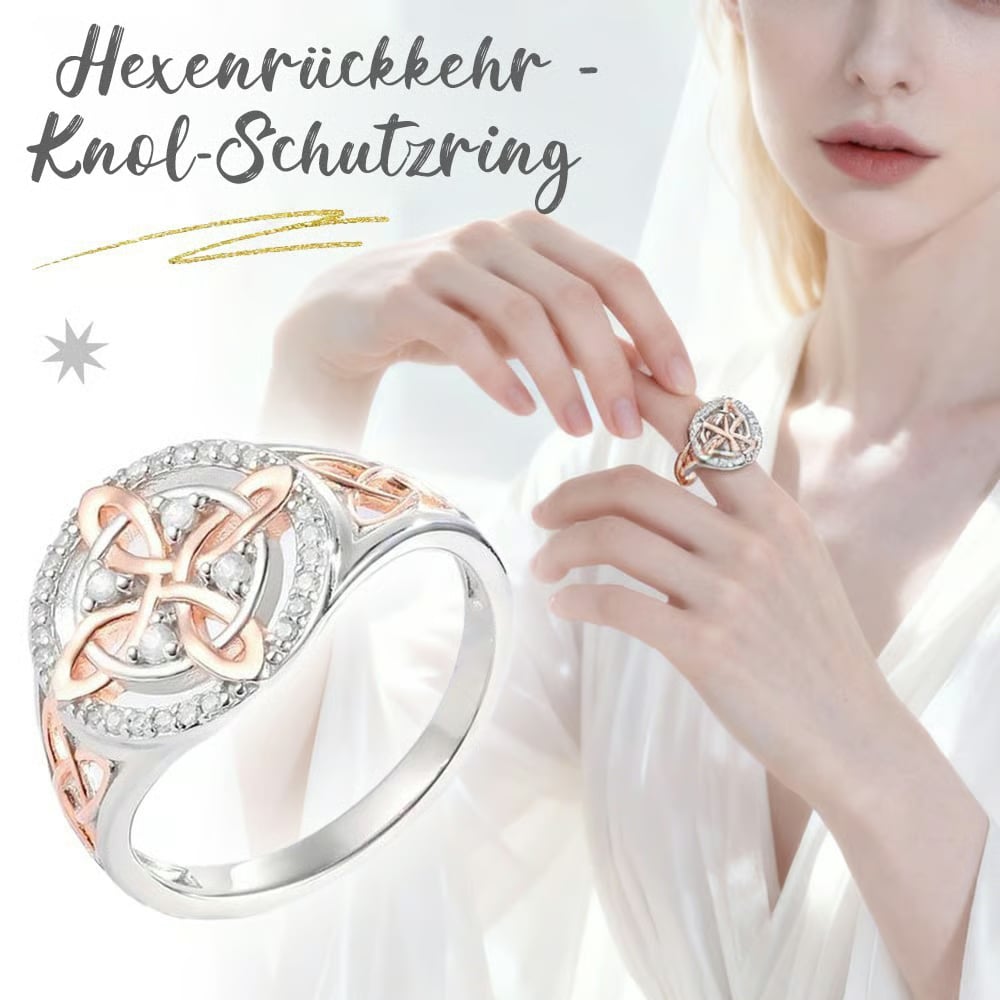 🔮 50% RABATT! 💍 Handgefertigter Hexenknoten-Ring – Ewige Bindung, Schutz & zeitloses Symbol – Nachhaltiger Schmuck für Dich & Deine Liebsten ✨