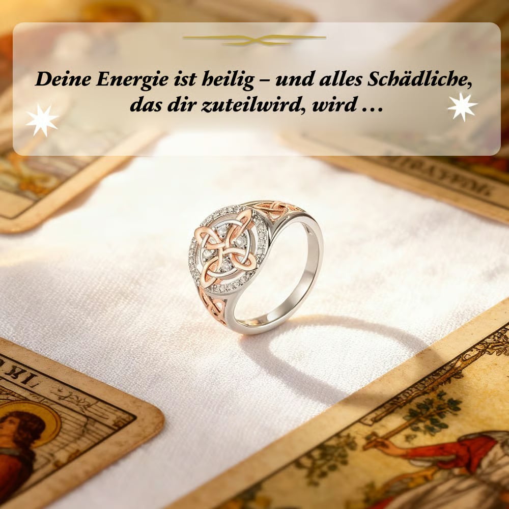 🔮 50% RABATT! 💍 Handgefertigter Hexenknoten-Ring – Ewige Bindung, Schutz & zeitloses Symbol – Nachhaltiger Schmuck für Dich & Deine Liebsten ✨