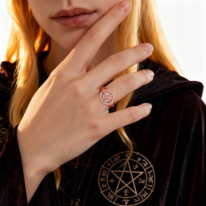 🔮 50% RABATT! 💍 Handgefertigter Hexenknoten-Ring – Ewige Bindung, Schutz & zeitloses Symbol – Nachhaltiger Schmuck für Dich & Deine Liebsten ✨