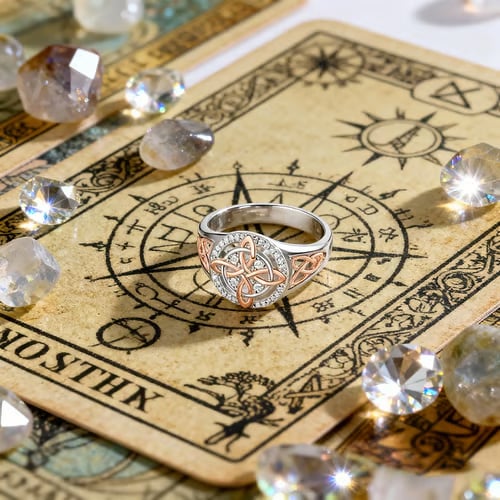 🔮 50% RABATT! 💍 Handgefertigter Hexenknoten-Ring – Ewige Bindung, Schutz & zeitloses Symbol – Nachhaltiger Schmuck für Dich & Deine Liebsten ✨