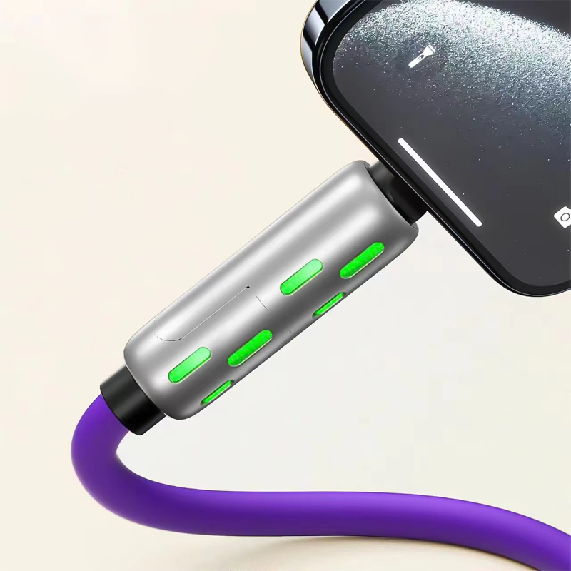 ⏰【Nur für kurze Zeit: 50 % sparen!】✨Universelles 4-in-1-RGB-Schnellladekabel – Komplett verbessert