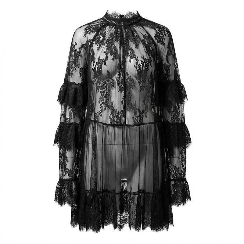 👗 50% RABATT! ✨ Elegantes Spitzenkleid mit Ausschnitten – Feminin & luftig – Perfekt für besondere Anlässe, Sommerpartys oder romantische Abende – zarte Spitze mit modernen Details 🌸