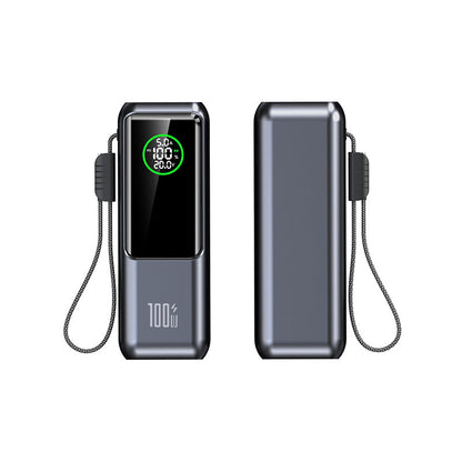 🔥 50 % Rabatt！！🔌Tragbares Ladegerät mit integriertem Kabel