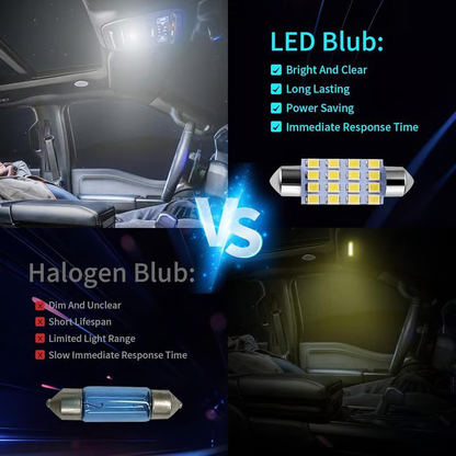 🌞Frühlingserwachen: 💡42-teiliges Superhelles LED Auto-Innenraumbeleuchtungs-Set – Plug & Play Upgrade für dein Auto ✨