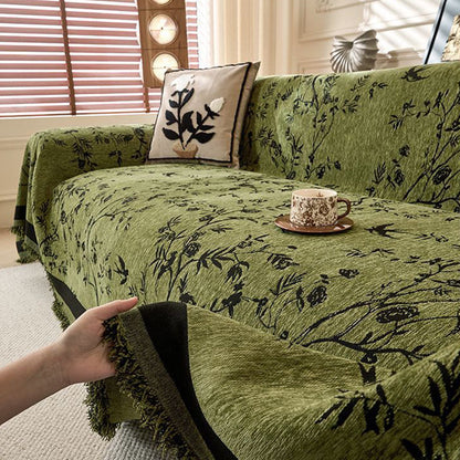 🛋️ 40% RABATT! 🐾 Strapazierfähiger & Tierfreundlicher Chenille-Sofabezug – Wendbar, Maschinenwaschbar & Kuschelig Weich Für Zuhause 🏠