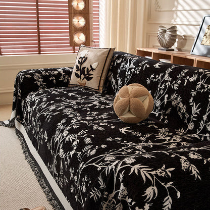 🛋️ 40% RABATT! 🐾 Strapazierfähiger & Tierfreundlicher Chenille-Sofabezug – Wendbar, Maschinenwaschbar & Kuschelig Weich Für Zuhause 🏠