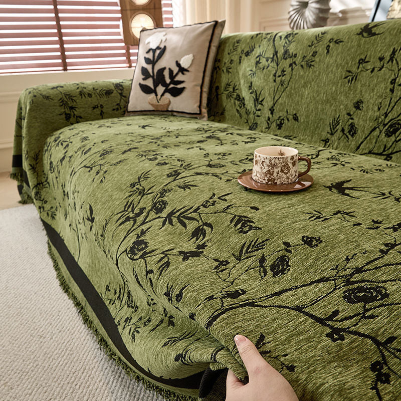 🛋️ 40% RABATT! 🐾 Strapazierfähiger & Tierfreundlicher Chenille-Sofabezug – Wendbar, Maschinenwaschbar & Kuschelig Weich Für Zuhause 🏠