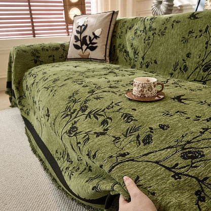 🛋️ 40% RABATT! 🐾 Strapazierfähiger & Tierfreundlicher Chenille-Sofabezug – Wendbar, Maschinenwaschbar & Kuschelig Weich Für Zuhause 🏠