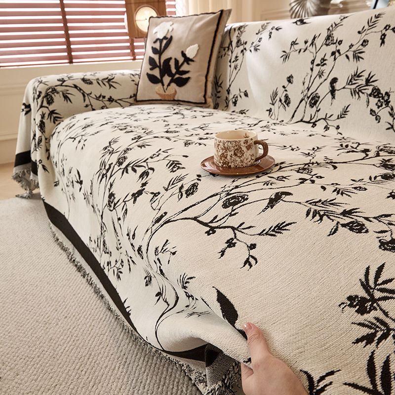 🛋️ 40% RABATT! 🐾 Strapazierfähiger & Tierfreundlicher Chenille-Sofabezug – Wendbar, Maschinenwaschbar & Kuschelig Weich Für Zuhause 🏠