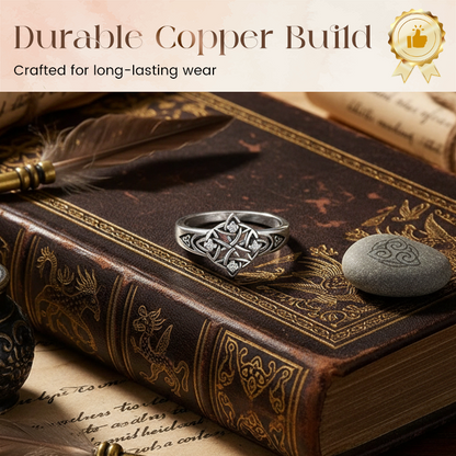 🔥Limitiertes Angebot: 💍Keltischer Liebesknoten Ring – Trinity Design – Vintage Silber