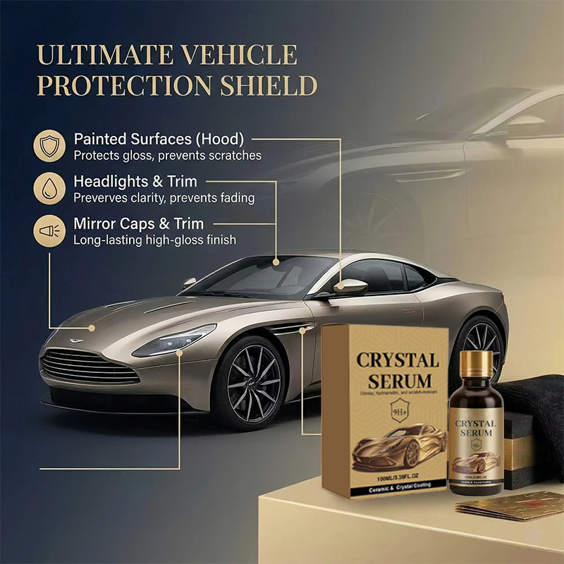 🚗 KAUFE 2, ERHALTE 1 KOSTENLOS! ✨ Keramik-Versiegelungsset für Autos – Spiegelschutz, 9H+ Härte & Hydrophober Effekt Für Langanhaltenden Glanz 💎