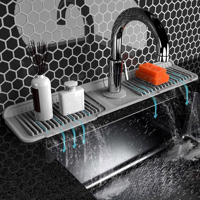 🔥Solange der Vorrat reicht, 50 % Rabatt!🎉Schnelltrocknende Wasserhahnmatte für die Küchenspüle